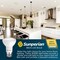 Sunperian BR20 LED Flood Light Bulbs 6W (50W Equivalent) 550LM Dimmable E26 Base 4-Pack SP34002-4PK - alternate 3